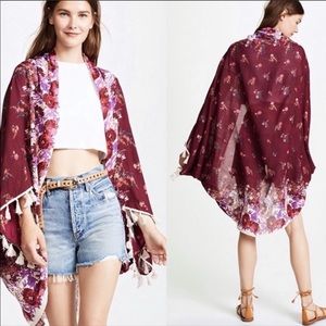 ✌🏼Free People Shawl Kimono Boho Cover-Up ✌🏼